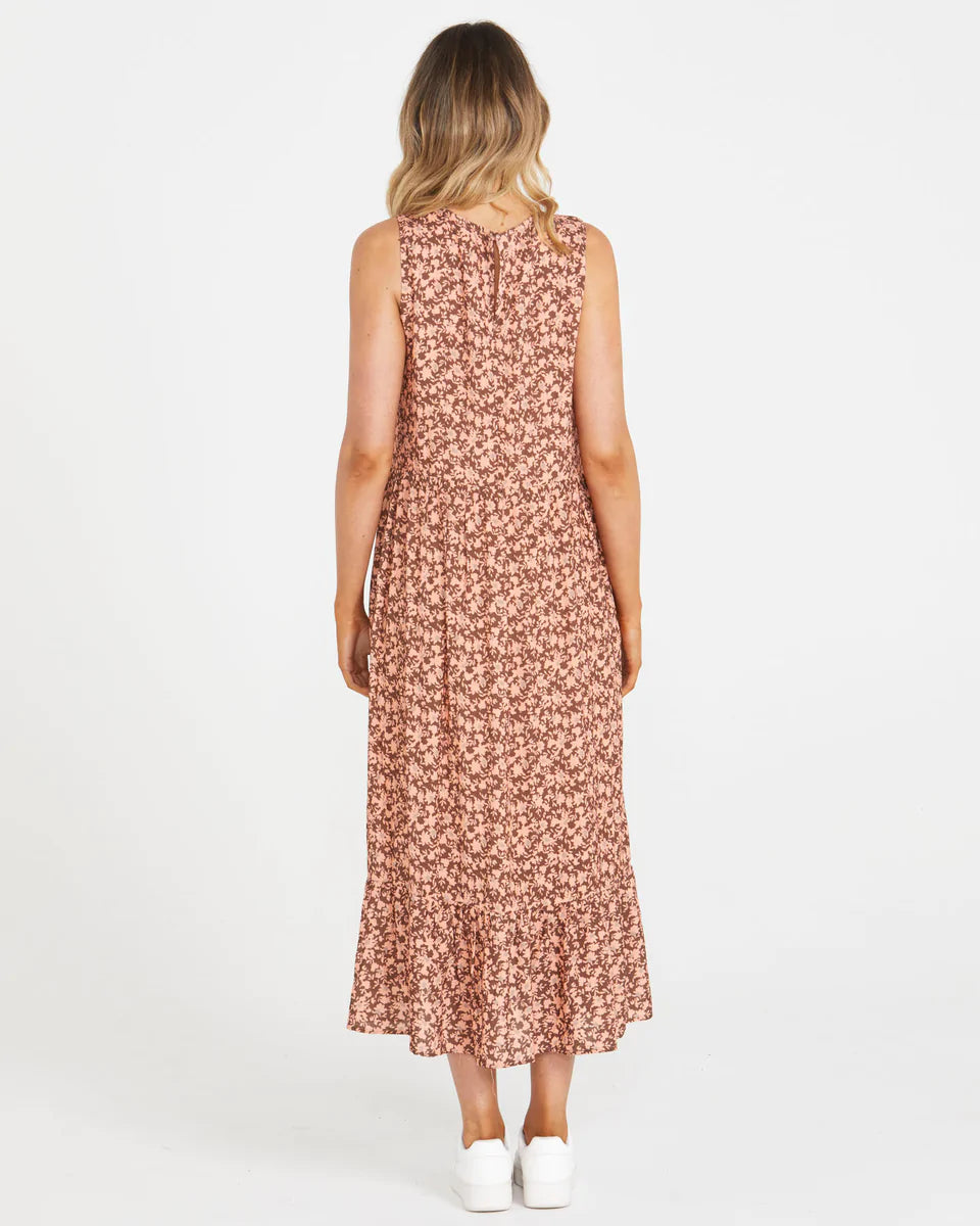 Juliet Midi Dress - Musk Field