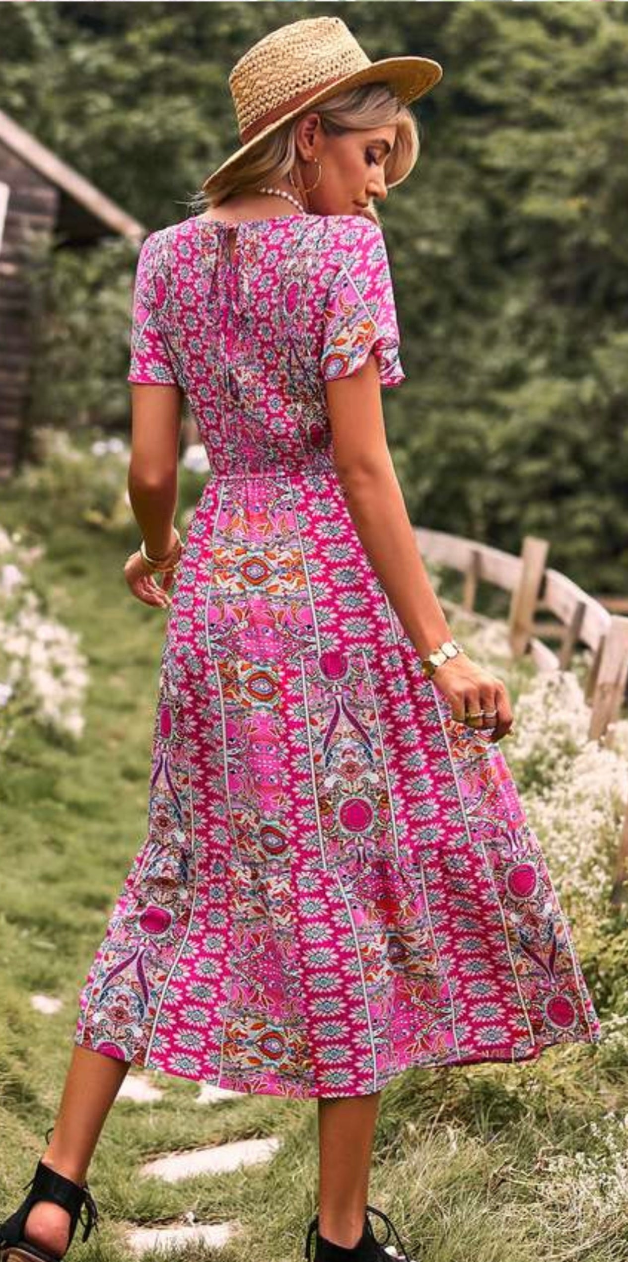 Lenny dress - Pink