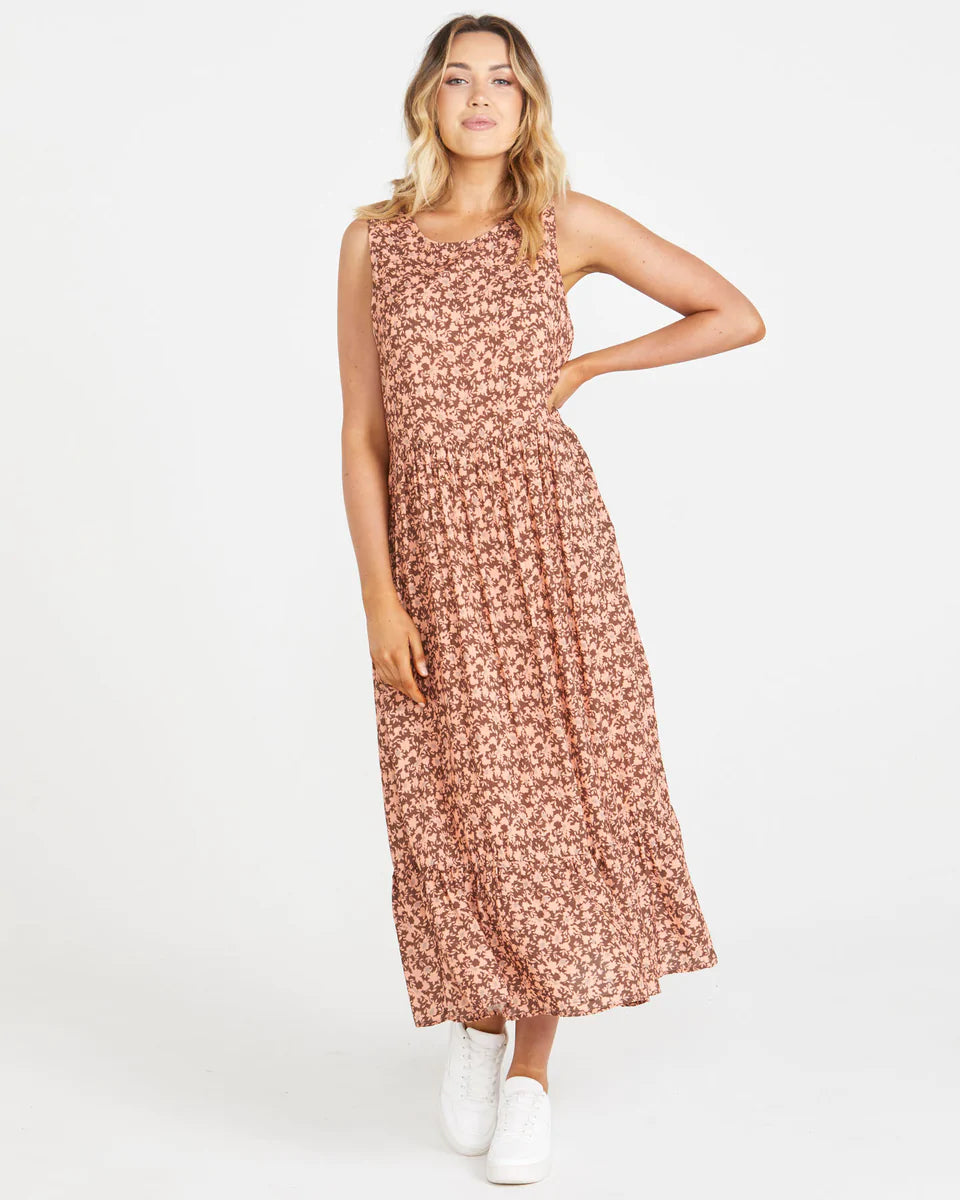 Juliet Midi Dress - Musk Field