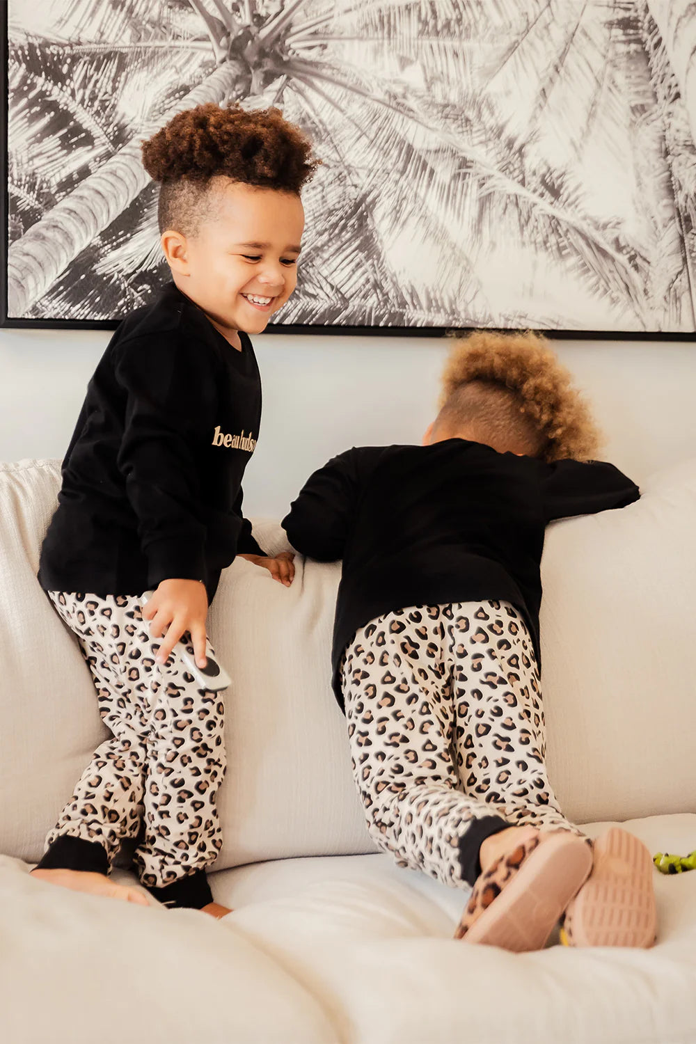 PANTHER LONG SLEEVE TEE - KIDS