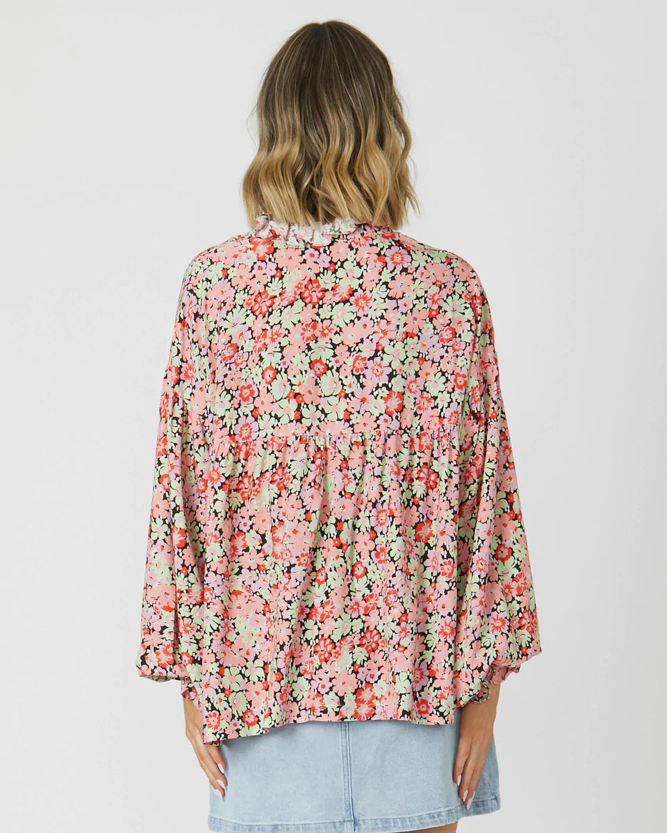 Carmen Top - Musk Floral