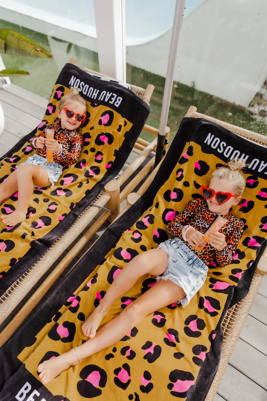 Wild summer beach towel