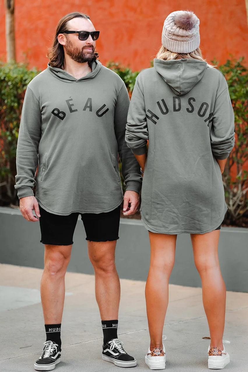 Tall Hoodie Olive- Adults