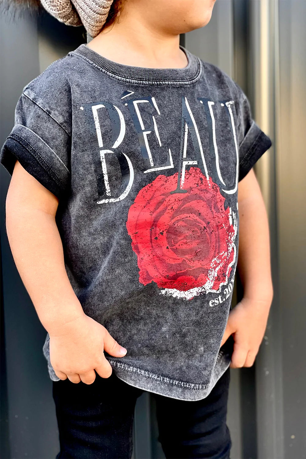 Beau and Roses Tee - Kids