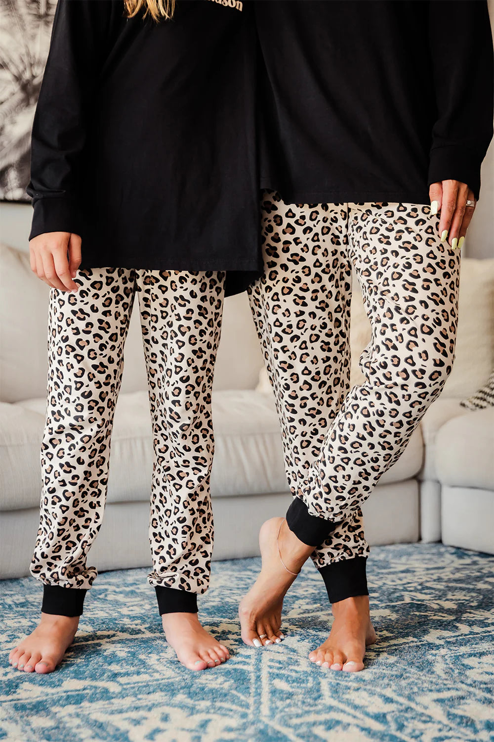 LEOPARD LOUNGE PANT