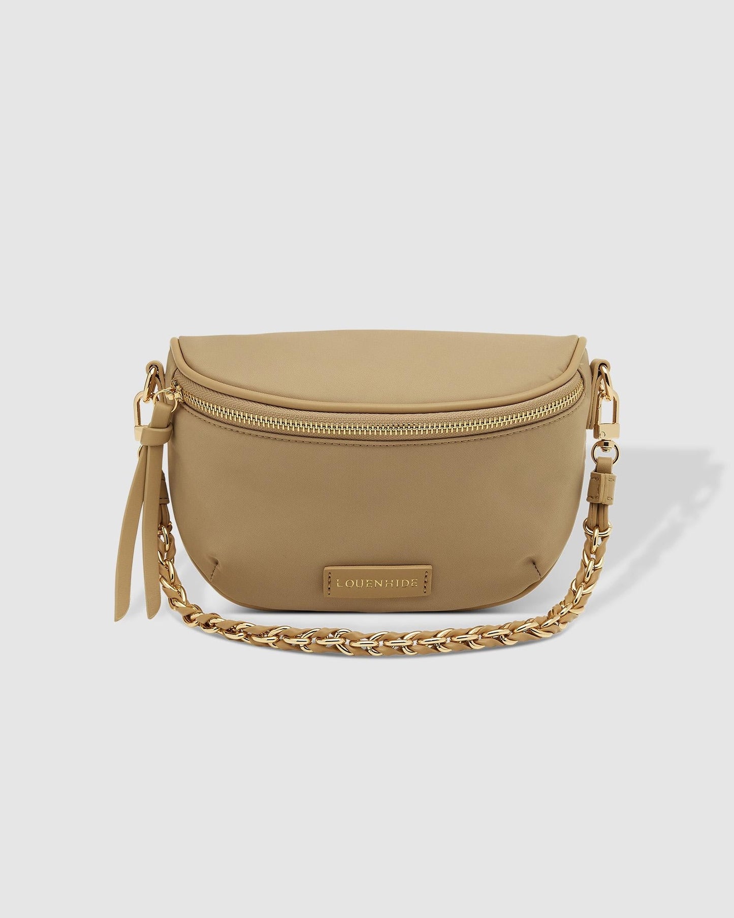 Halsey Nylon Sling Bag - Beige