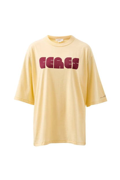 LIV OVERSIZED TEE/SUNNY TINT/ CERES ABSTRACT