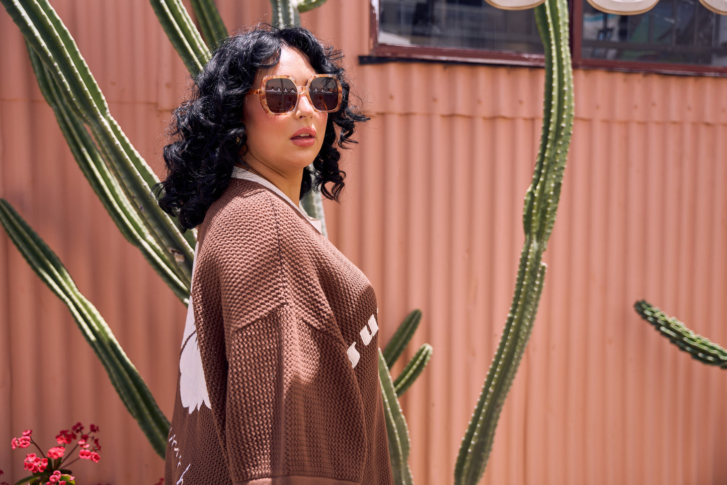 Sunkissed Chocolate Knit Shorts