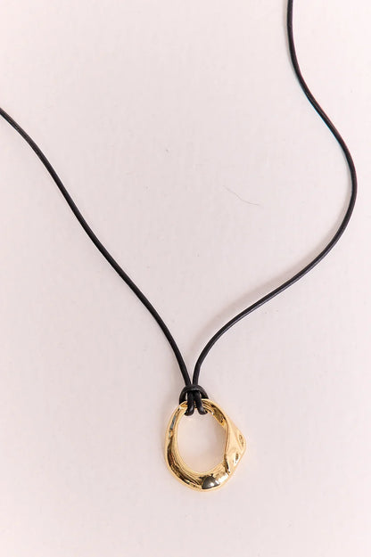 Harmony Cord Necklace - Gold