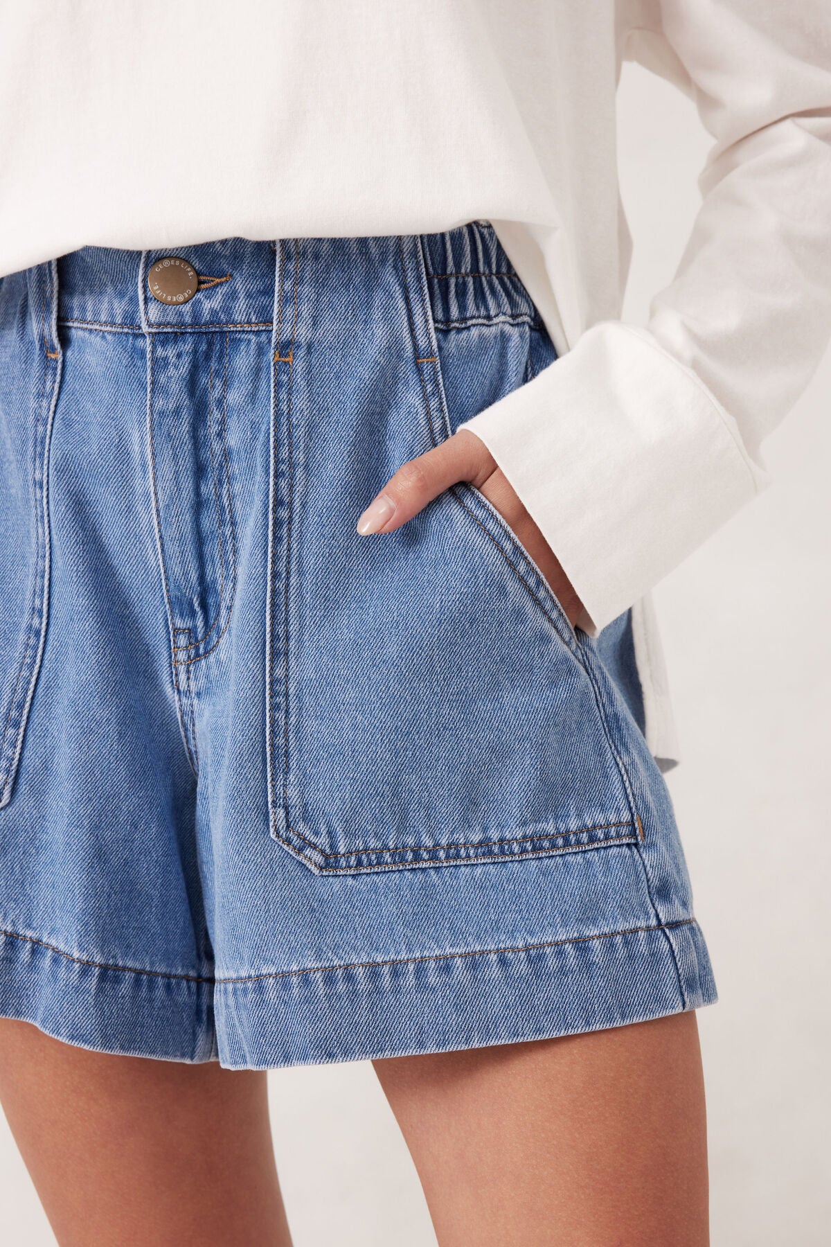 Weekender Short - Vintage Blue