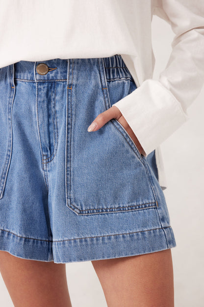 Weekender Short - Vintage Blue