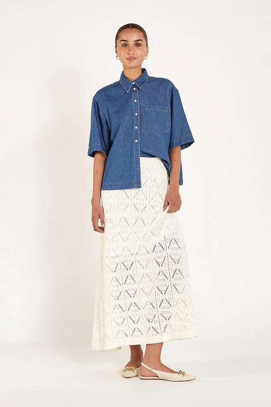 POPPY SKIRT - CREAM