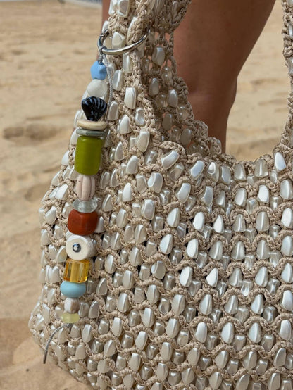Sirena Pearl Beaded Bag