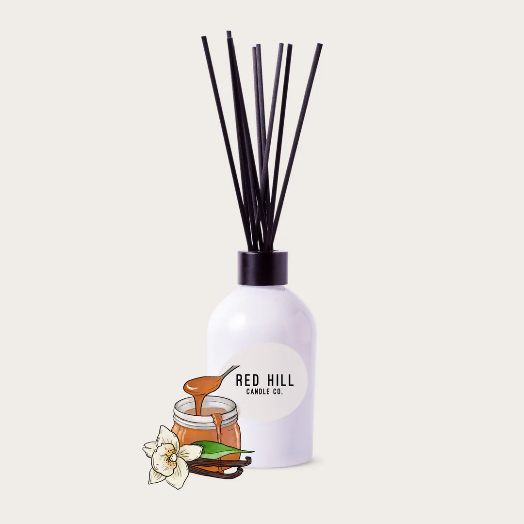 Reed diffuser - vanilla & caramel