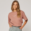 MARLIE TEE - COFFEE ROSE