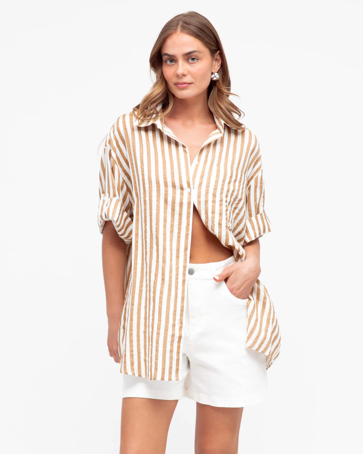 Mocha shirt - Brown