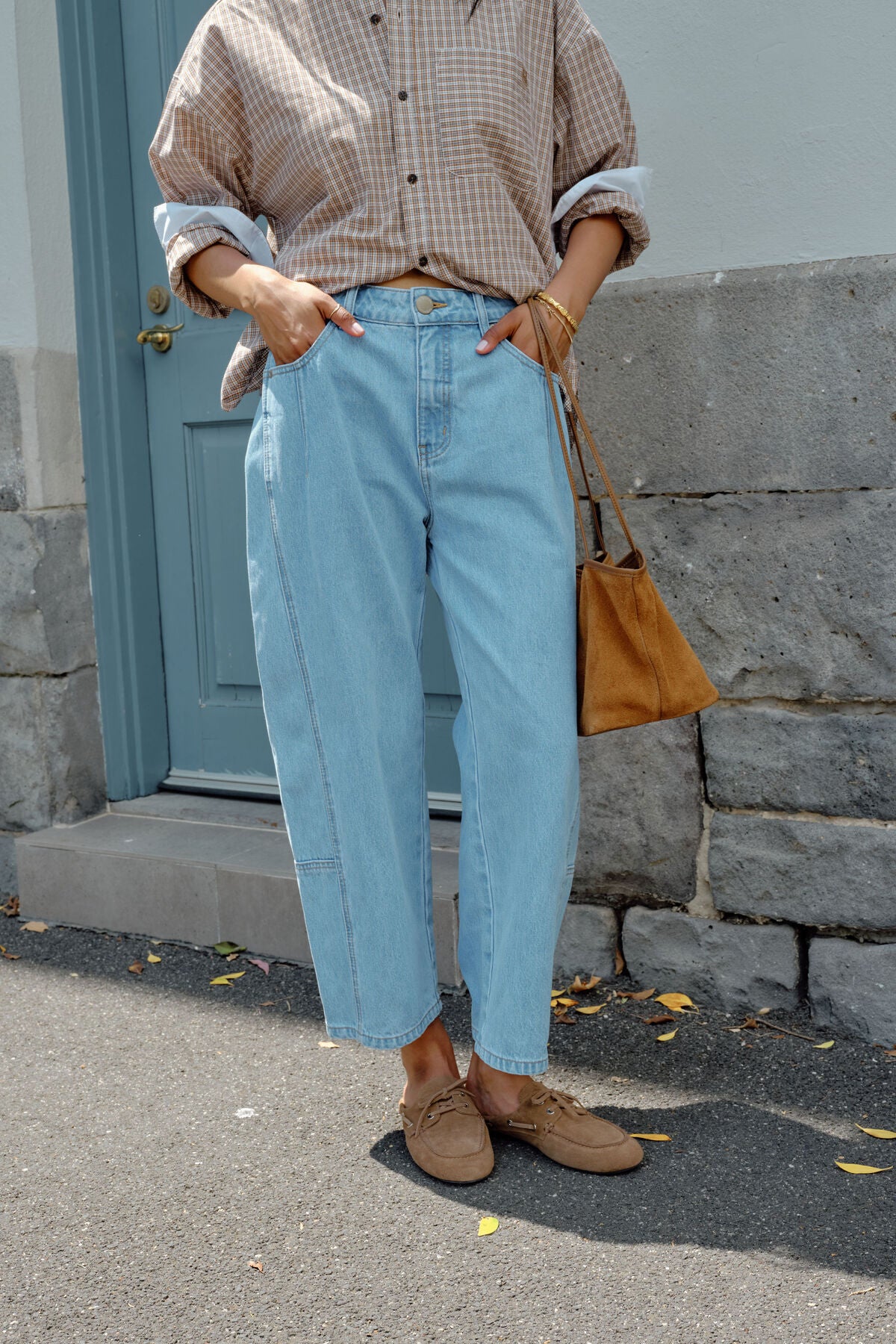 Demi Barrel Jean