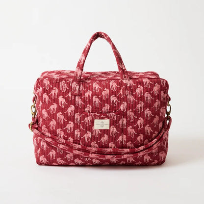The Weekender - Cheetah Plum