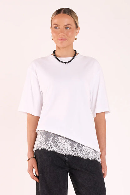 Scarlett Tee - White