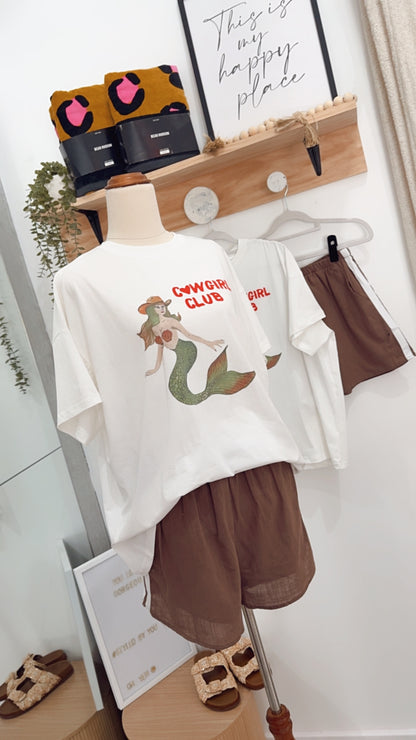 Cowgirl club - tee