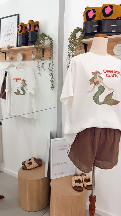 Cowgirl club - tee