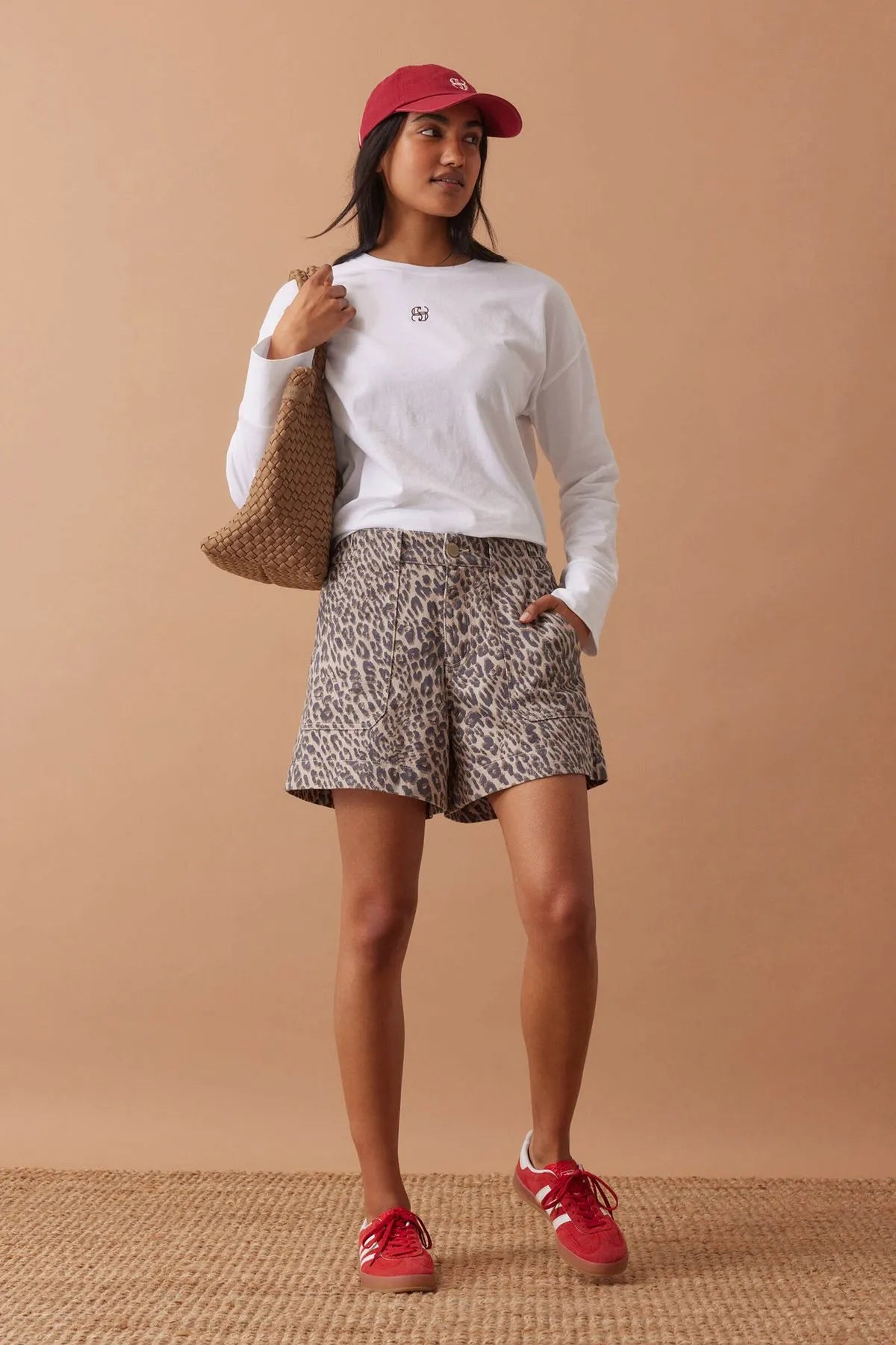 WEEKENDER SHORT/LEOPARD