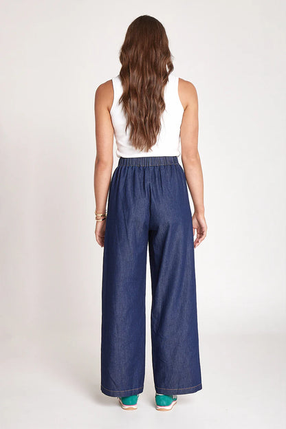 ARLO DENIM PANT - DARK BLUE