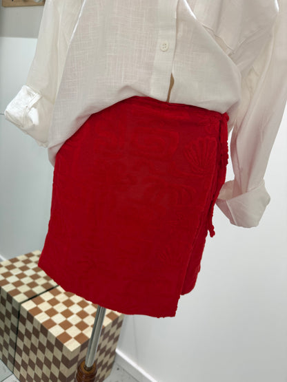 By Frankie Wrap Skirt - Melon