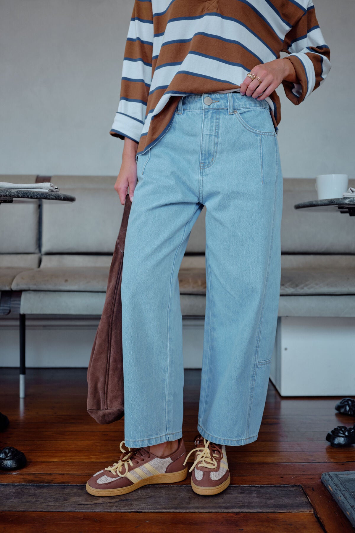 Demi Barrel Jean