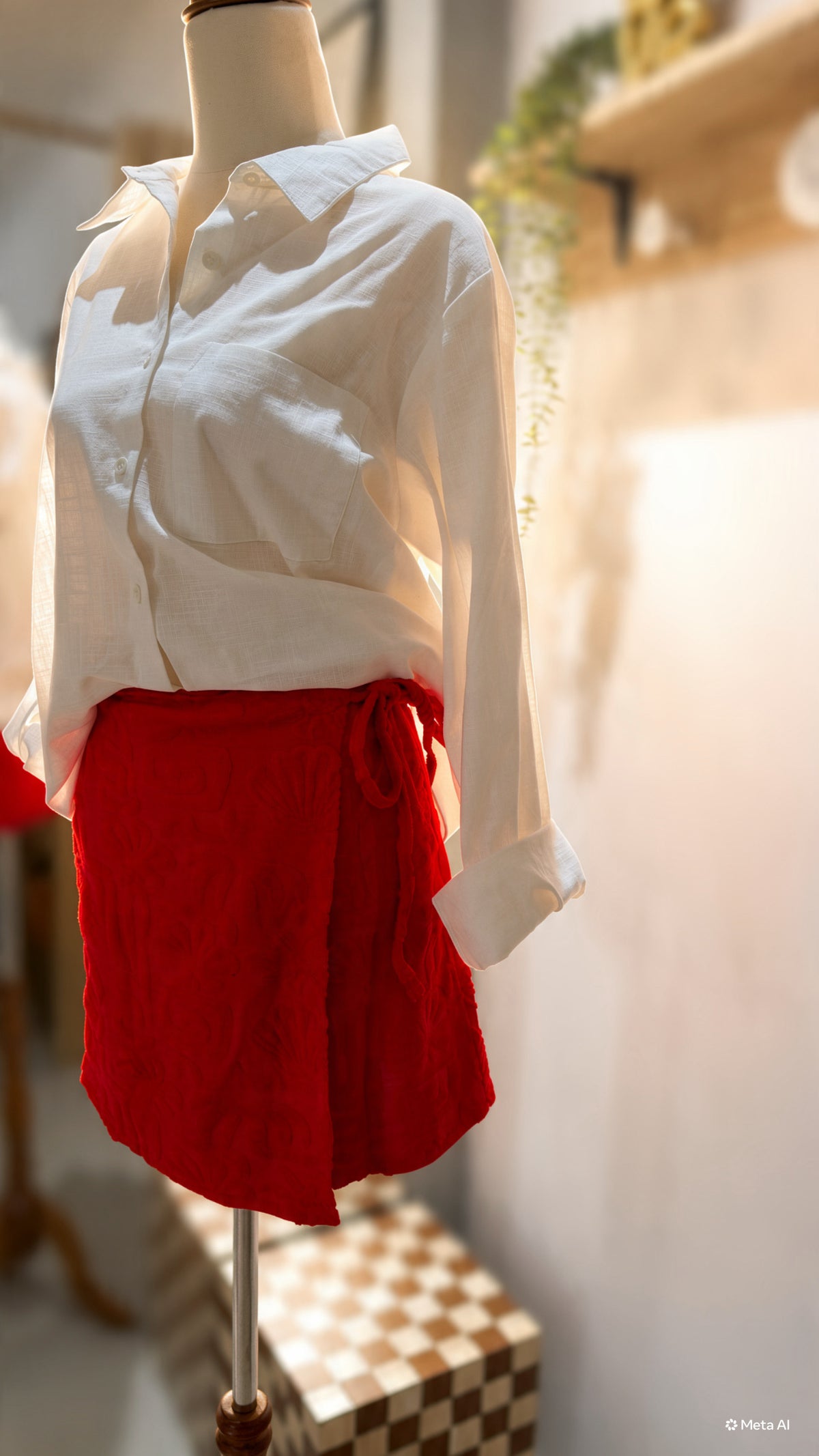 By Frankie Wrap Skirt - Melon