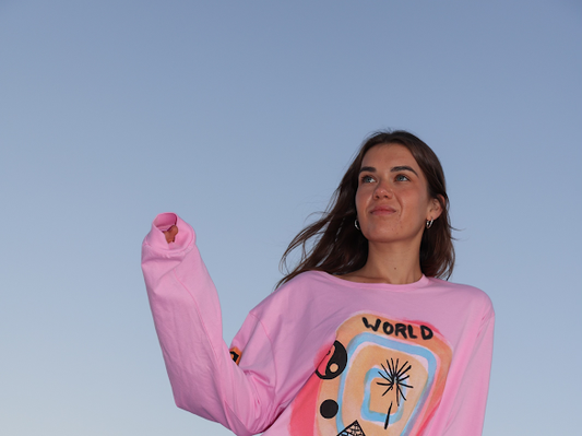 Cosmic World LS tee