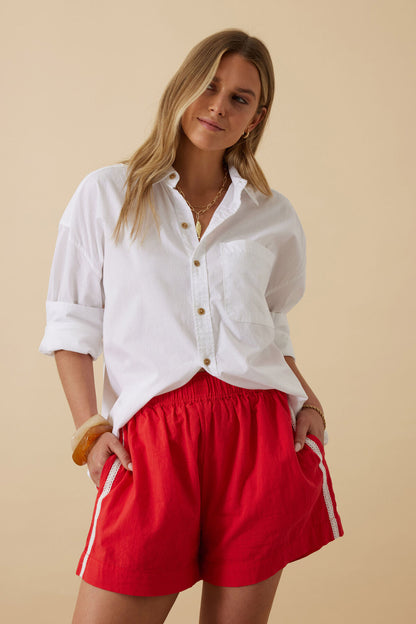 Mila Short- Heritage Red