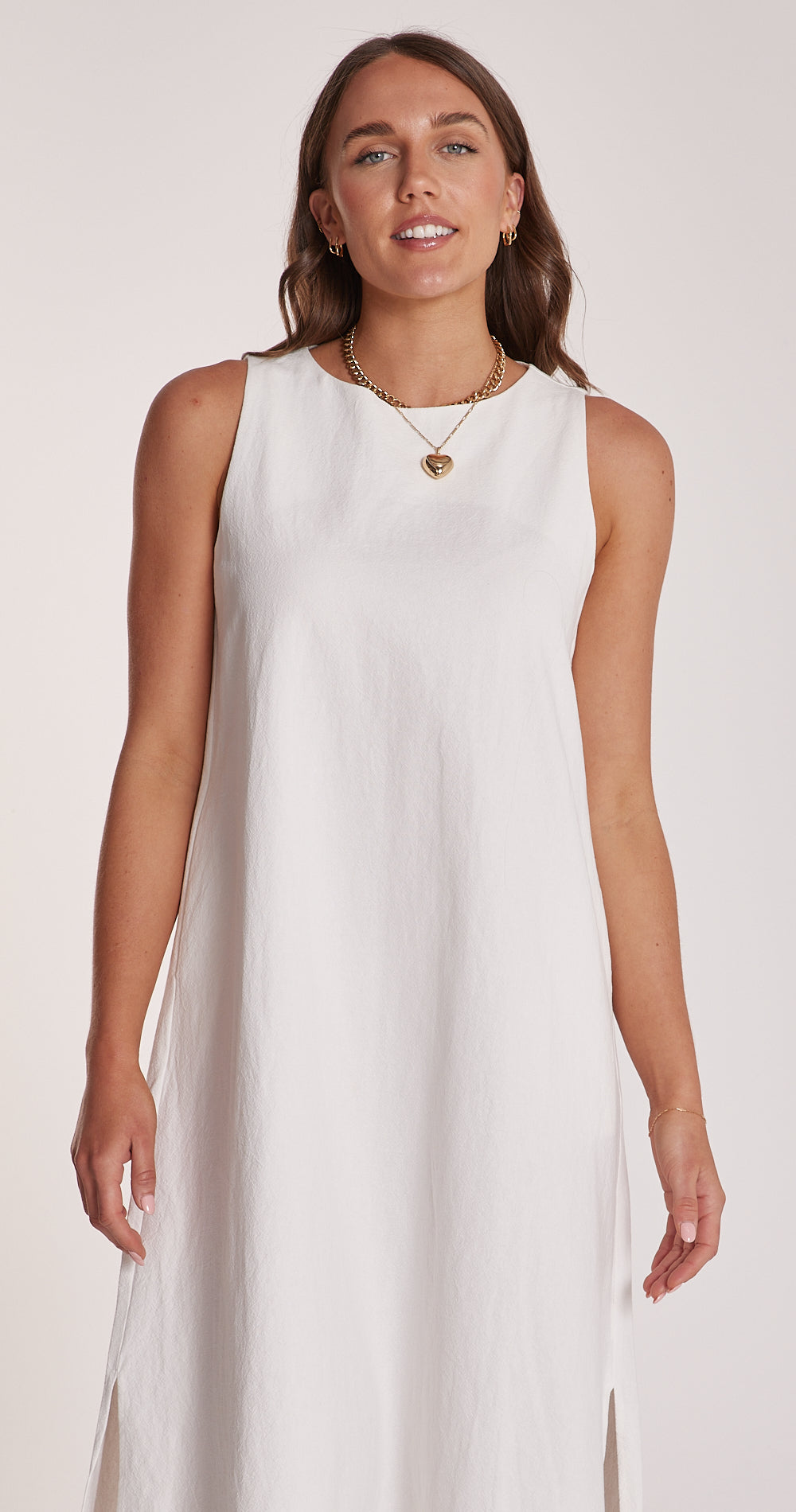 ELEANOR MAXI DRESS - WHITE