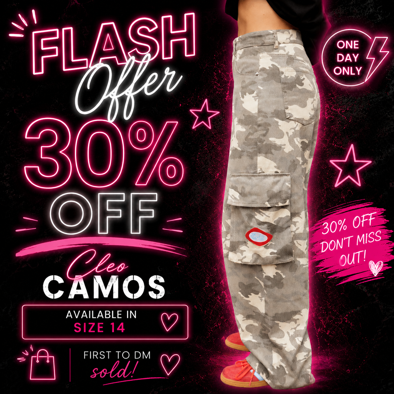 The Cleo Cargos / Camo