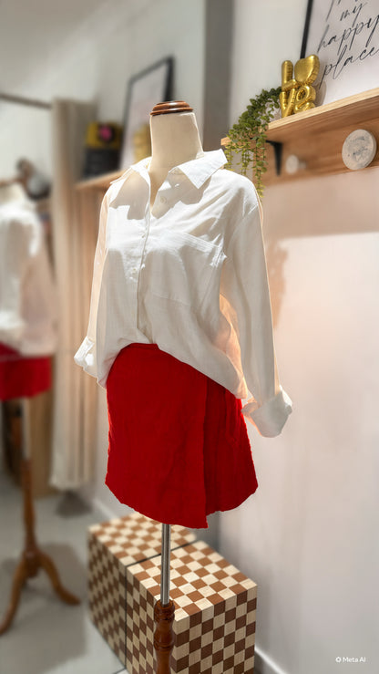 By Frankie Wrap Skirt - Melon