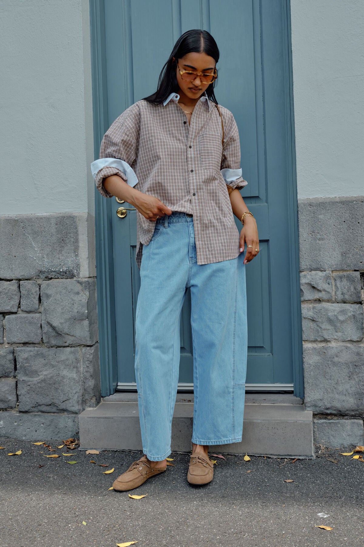 Demi Barrel Jean