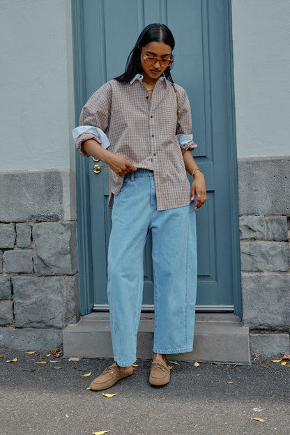 Demi Barrel Jean