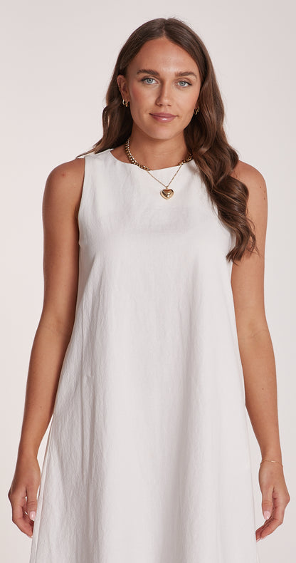 ELEANOR MAXI DRESS - WHITE