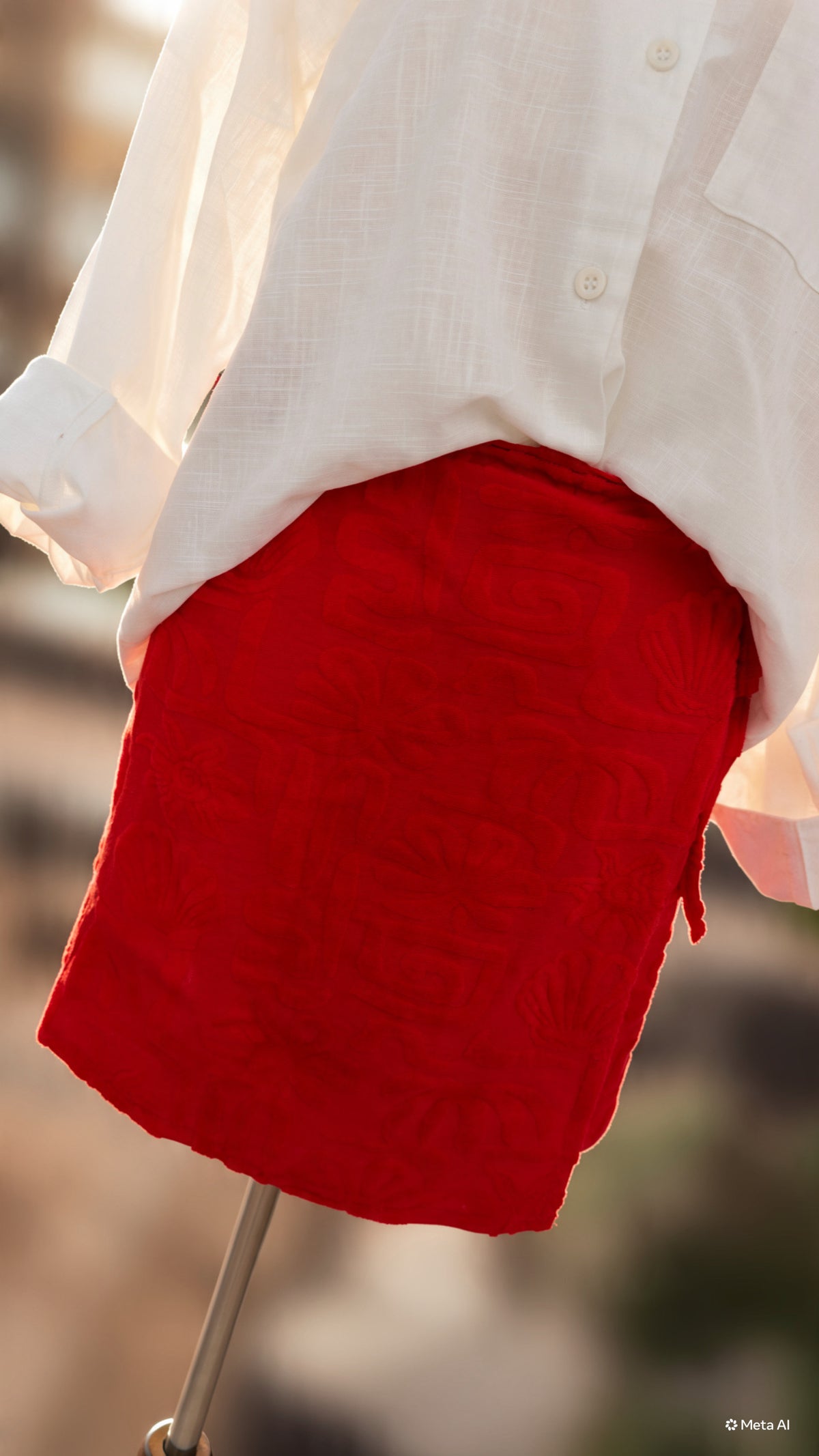 By Frankie Wrap Skirt - Melon