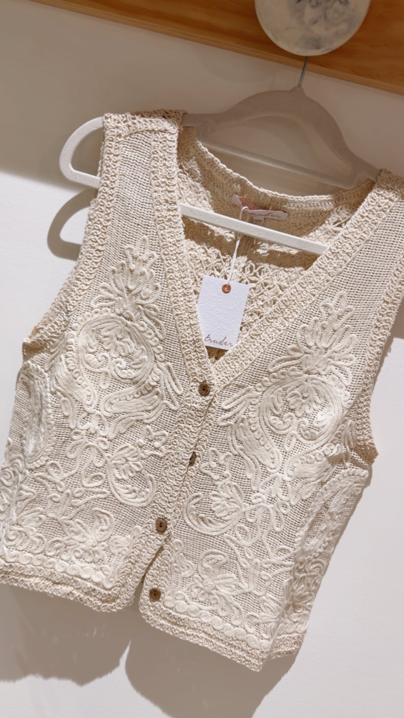 The Soleil Crochet Vest