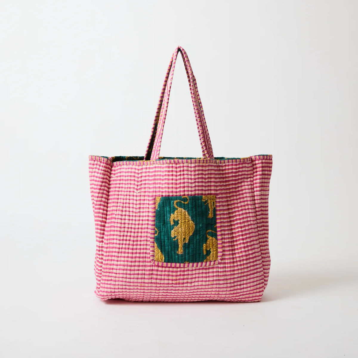 Reversible Tote Bag - Tiger Forest