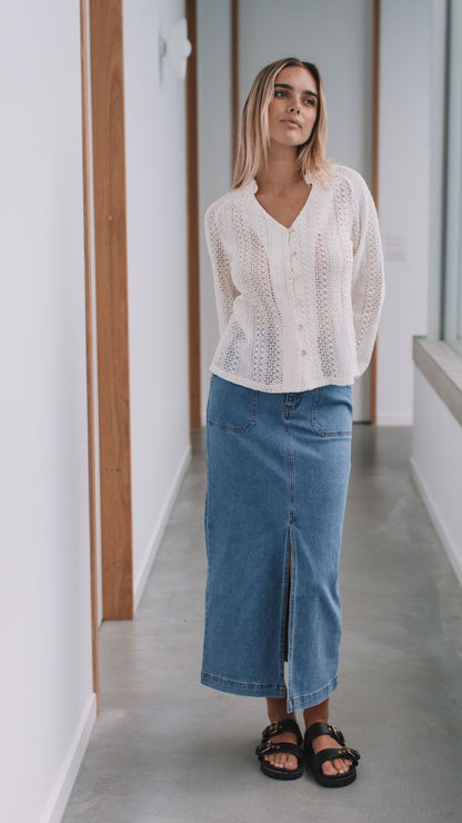 Taylor lace top