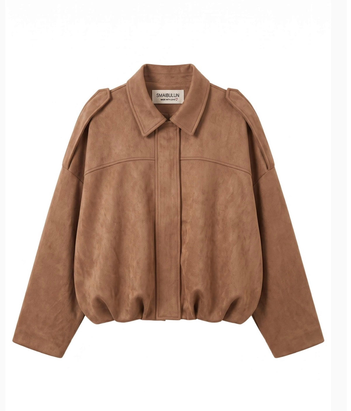 The Remi Bomber Jacket – Tan