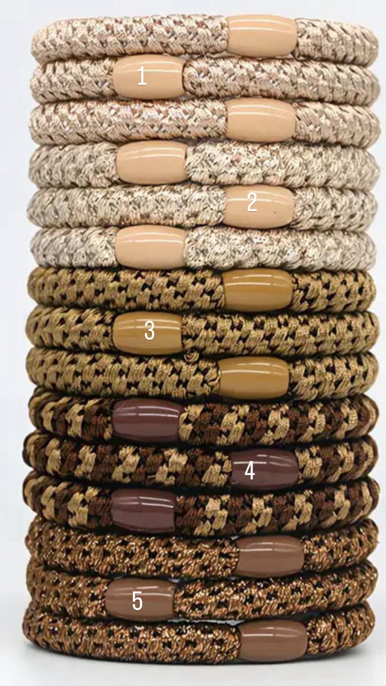 Hair Ties- neutral collection