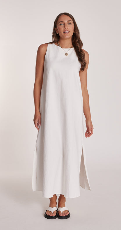 ELEANOR MAXI DRESS - WHITE