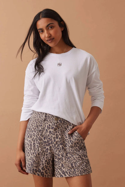 WEEKENDER SHORT/LEOPARD