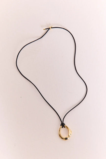 Harmony Cord Necklace - Gold