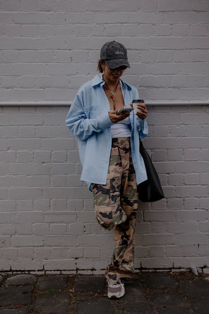 Lala Shirt - Cornflower