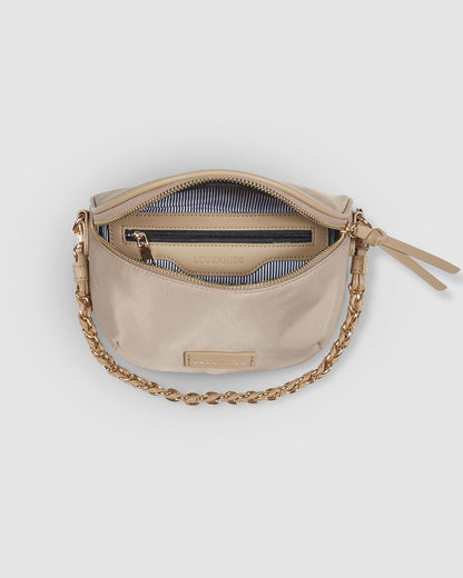 Halsey Nylon Sling Bag - Beige