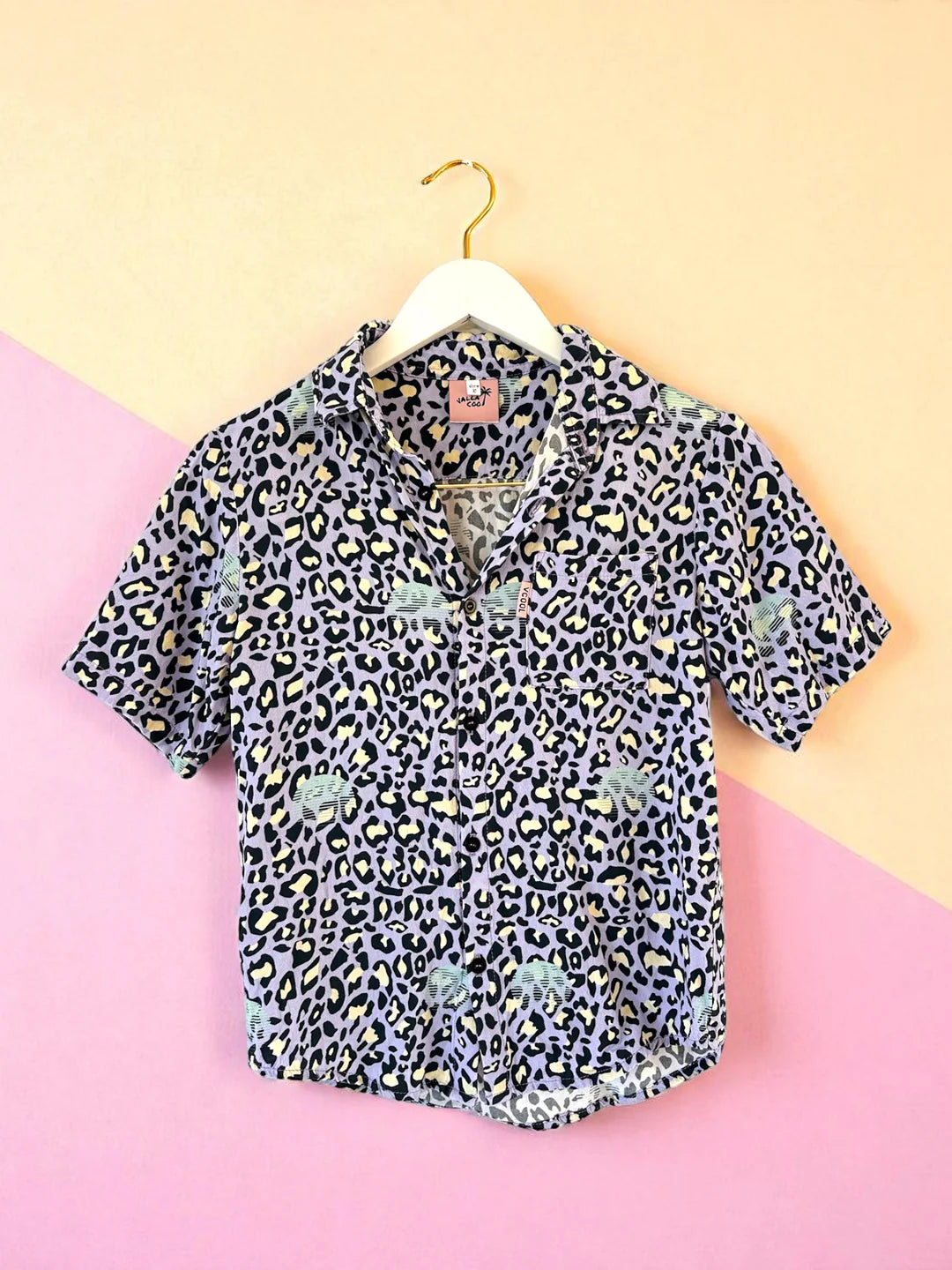 WILD NIGHT PARTY SHIRT KIDS- LILAC